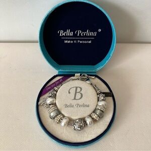 Vintage Bella Perlina Charm Bracelet Sailboat